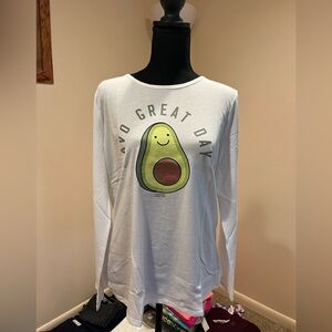 NWT Justice Long Sleeve Tee